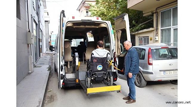 Engelli vatandaşlar için özel taşıma hizmeti
