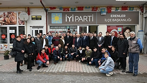 ERENLER İYİ PARTİ DE GENÇLERDEN TOPLU KATILIM 