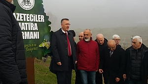 GAZETECİLER HATIRA ORMANI AÇILIŞI ADAPAZARI BELEDİYE BAŞKANI TARAFINDAN YAPILDI