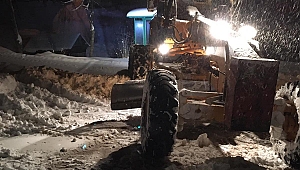 Hendek’te karlamücadele başladı