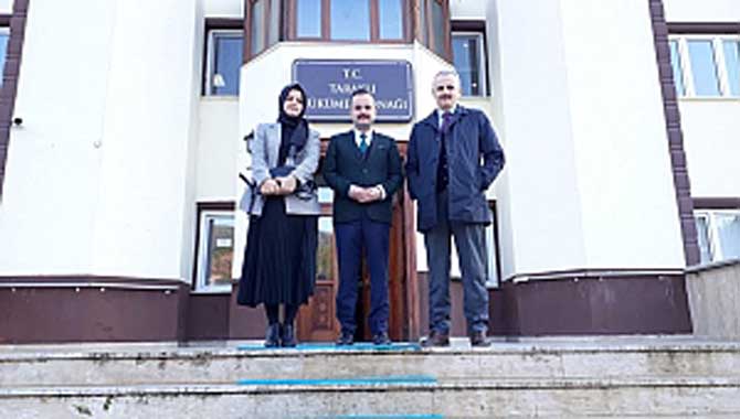 Kaymakamımız Sn. Abdullah ARSLANTÜRK' e Ziyaret... 