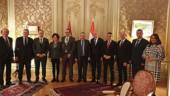 Lahey Büyük Elçiliği Ziyareti