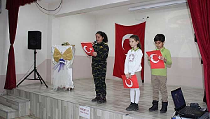 Şehit FethiSekin İlkokulunda Anma Programı