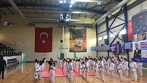Taekwondo kemer sınavları büyük ilgi gördü