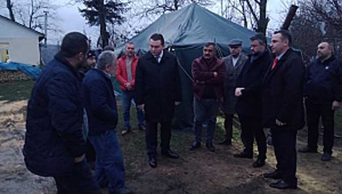 Bülbül acı olayın ardından taziyeye gitti