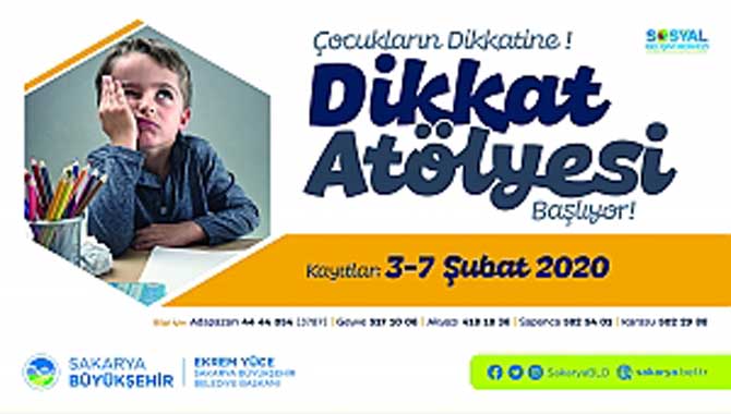 Dikkat Atölyesi’nde kayıtlar başladı