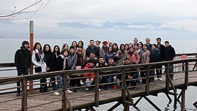 Erasmus öğrencileri şehrin güneyini keşfetti