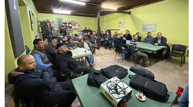 Hayvan besleme ve hastalıkları semineri yapıldı