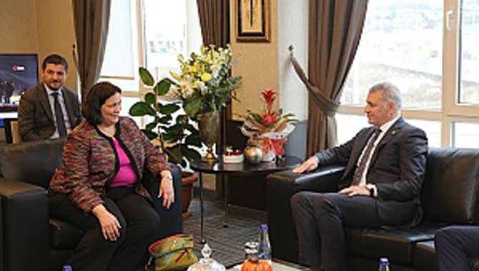 Sakarya VE Abd ekonomik ilişkileri görüşüldü