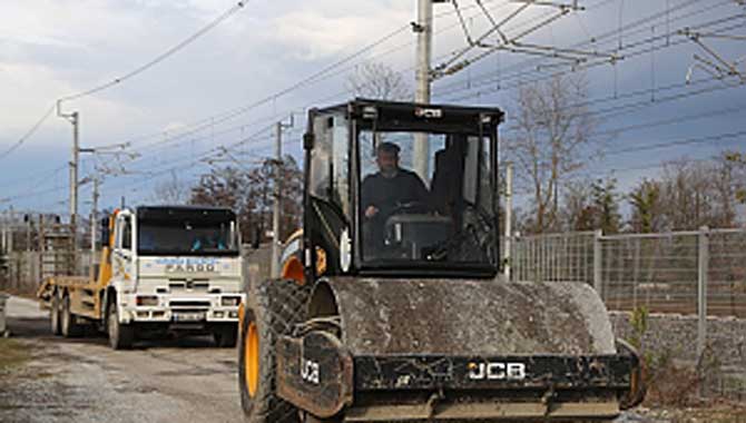 Sapanca’da Yol Yapım ve Düzenleme Çalışmaları Devam Ediyor