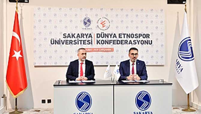 SAÜ ile Etnospor Arasında İşbirliği 