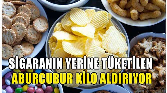 Sigaranın yerine tüketilen aburcubur kilo aldırıyor