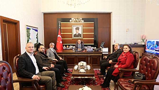 Türkiye Rafting Federasyonu Başkanı Yardımcı dan Vali Nayir e Ziyaret 