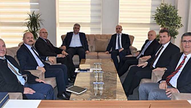 YILDIRIM VE DEMİRCİ'DEN BAŞKAN KILIÇ'A ZİYARET