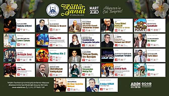 Adapazarı Kültür Sanat Dopdolu Mart 