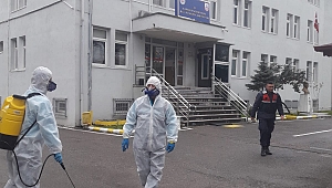 Büyükşehir Belediyesi İlçeleri Dezenfekte Ediyor 