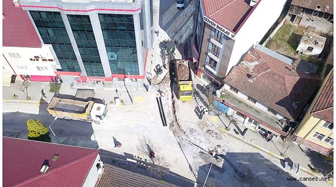 ÇALIŞMALAR FERİZLİ’Yİ ŞANTİYEYE ÇEVİRDİ