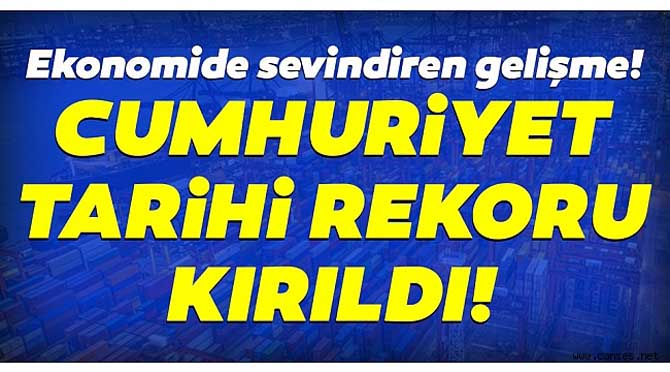 ŞUBAT AYI İHRACATINDA CUMHURİYET TARİHİ REKORU