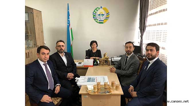 Uluslararası Öğrenci Merkezi’nden Özbekistan’daki Okullara Ziyaret