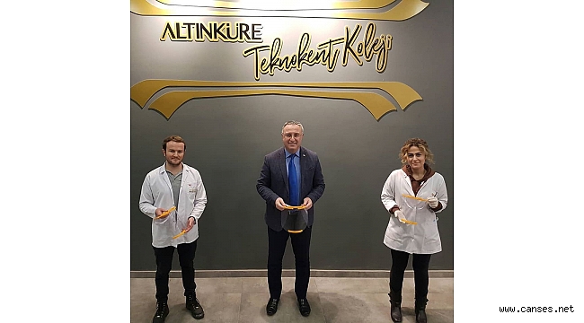 Altınküre Okulları Teknokent Koleji Yüz Siperi Üretimine Başladı
