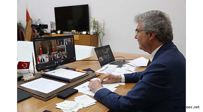 Başkan Yüce, Cumhurbaşkanı Erdoğan’la görüştü