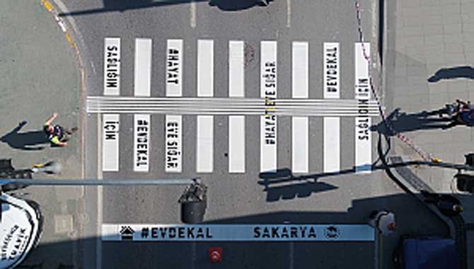 Büyükşehir’den yaya geçitlerinde farkındalık çalışması 
