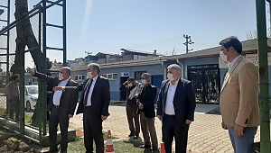 Fevzi Kılıç Kılıç Yeni yapılacak sahayı inceledi 