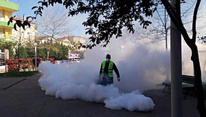 “Karasu Belediyesinden Larva İlaçlama Çalışması” 