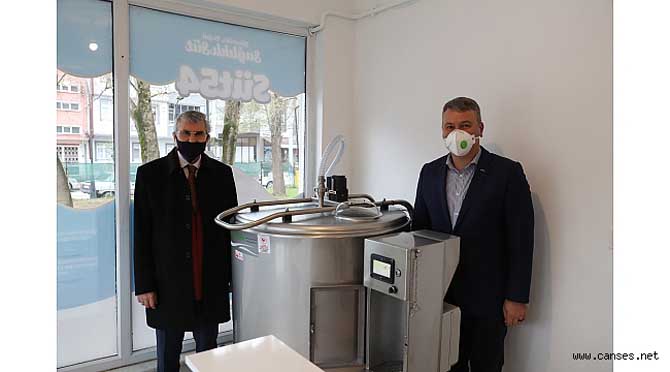 “Süt54 ile vatandaşlarımıza taze süt ulaştırıyoruz”