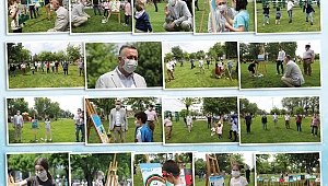 Adapazarı’nda Resim Şenliği İle Mutlu Çocuklar 