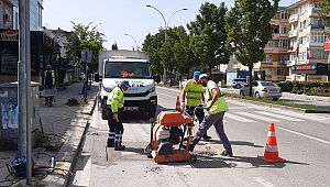 Büyükşehir’den kısıtlama günlerinde yoğun çalışma 