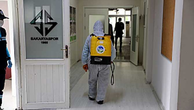 Büyükşehir Rüstemler Tesisleri’ni dezenfekte etti 