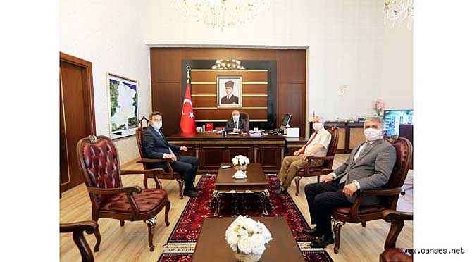 DSİ'nin Yeni Bölge Müdüründen Vali Nayir'e Ziyaret