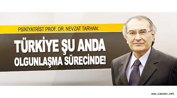 “Türkiye şu anda olgunlaşma sürecinde”