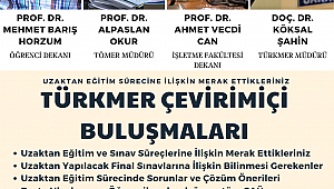Uzaktan Eğitim ve Sınav Süreçleri Hakkında Öğrencilerin Soruları Yanıtlandı 