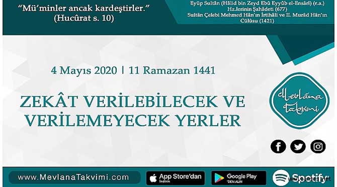 ZEKÂT VERİLEBİLECEK VE VERİLEMEYECEK YERLER