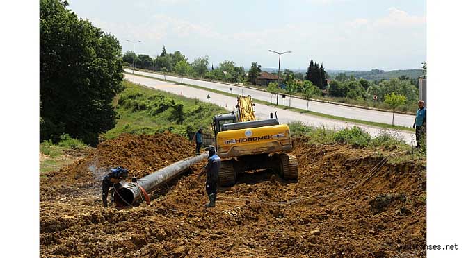 Camili’de çelik hat ile su kesintisiz akacak