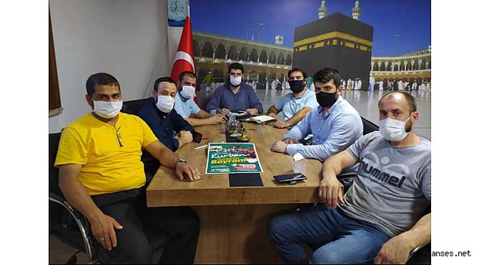 Gönüleli Derneği Kurban çalışmalarının Startını verdi.