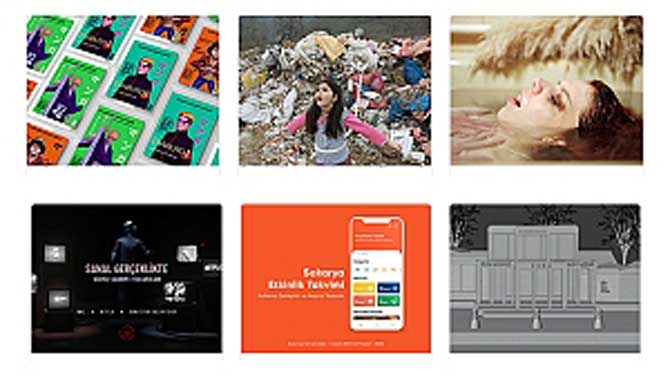 Görsel İletişim Tasarımı Öğrencilerinin Çalışmaları Sanal Ortamda 