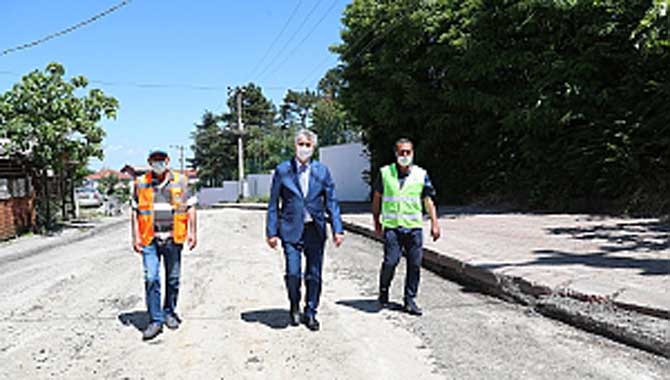 Maltepe Caddesi yenileniyor 