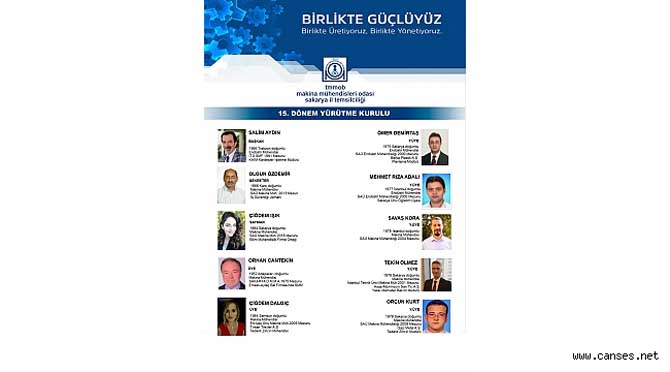 SAKARYA MMO’DA YENİ DÖNEM