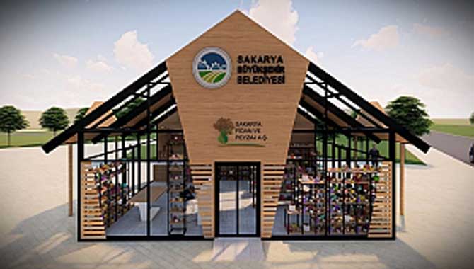 Süs bitkileri için satış ve sergi salonu geliyor 