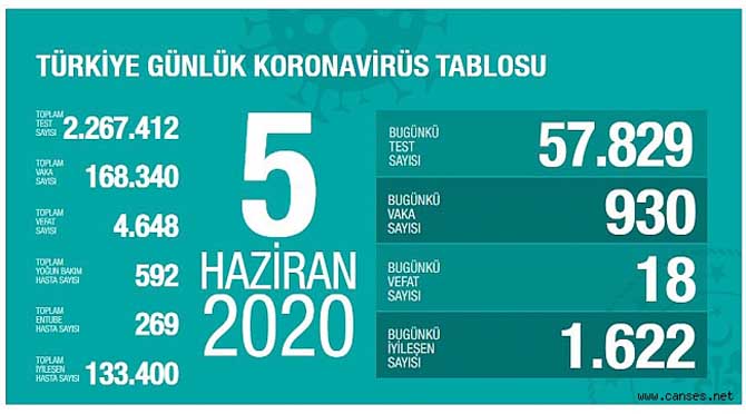 Türkiye'deki güncel corona verileri açıklandı