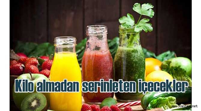 YAZIN KİLO ALDIRMAYAN SERİNLETİCİ İÇECEKLER