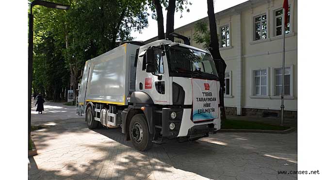YENİ ÇÖP KAMYONU HAYIRLI OLSUN