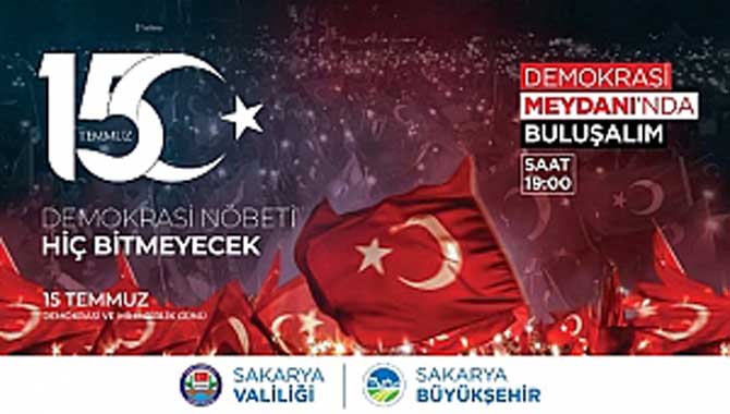 15 Temmuz etkinlikleri Demokrasi Meydanı’nda 