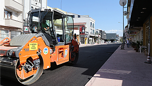 Bayram öncesi asfalt çalışmaları hız kazandı 