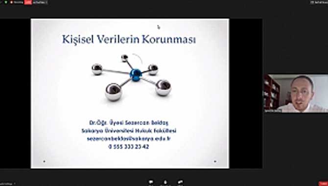 Kişisel Verilerin Korunması Online Eğitim ile Anlatıldı