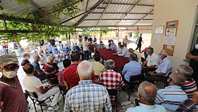 PATLAMADAN ETKİLENEN MAHALLELERE ZİYARET 