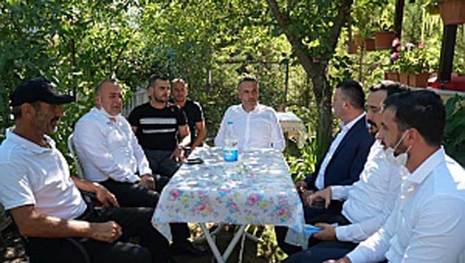 Sapanca’da, Şehit Ailelerine ve Gazilere Bayram Ziyareti 